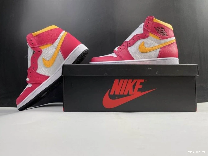 Air High OGLight 1 Red Jordan Fusion 555088-603 0903